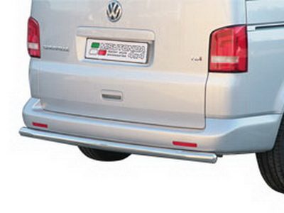 Защита заднего бампера для VW T5/ Transporter/ Multivan 2003-